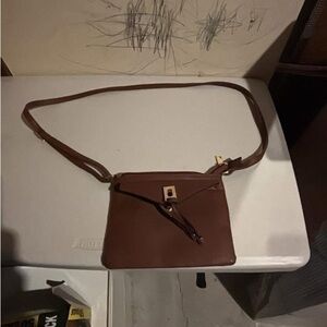 Source Unknown Brown Crossbody Bag